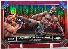 Aljamain Sterling [Red Refractor] #12 Ufc Cards 2024 Topps Chrome UFC Prices