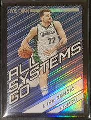 Luka Doncic #18 Basketball Cards 2021 Panini Recon All Systems Go Prices