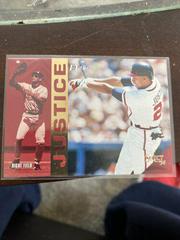 Dave Justice #236 Baseball Cards 1994 Select Prices