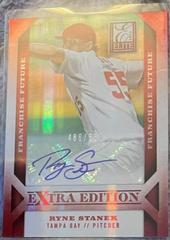 Ryne Stanek [Signature Red Ink] #9 Baseball Cards 2013 Panini Elite Extra Edition Prices