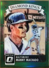 Manny Machado [Green] Baseball Cards 2016 Panini Donruss Optic Prices