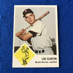 Lou Clinton #6 Baseball Cards 1963 Fleer Prices