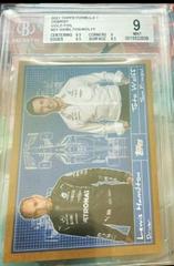 Lewis Hamilton, Toto Wolff [Gold] #D-1 Racing Cards 2021 Topps Formula 1 Debrief Prices