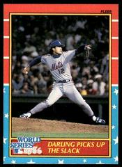 Darling Picks Up The Slack #5 Baseball Cards 1987 Fleer World Series Prices