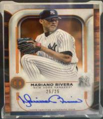 Mariano Rivera [Orange] #TA-MR Baseball Cards 2022 Topps Tribute Autographs Prices