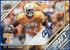 Arian Foster Football Cards 2009 Upper Deck Draft Edition Prices