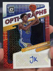 Jonathan Kuminga [Choice] #OG-JKM Basketball Cards 2021 Panini Donruss Optic Opti Graphs Prices
