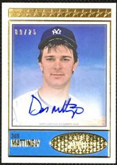 Don Mattingly #BC1-DM Baseball Cards 2018 Topps Brooklyn Collection Autographs Prices