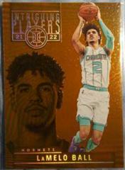 LaMelo Ball [Orange] Basketball Cards 2021 Panini Illusions Intriguing Players Prices