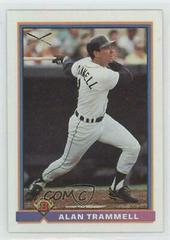 Alan Trammell Baseball Cards 1991 Bowman Prices