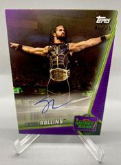 Seth Rollins [Purple] #A-SR Wrestling Cards 2019 Topps WWE Money in the Bank Autographs Prices