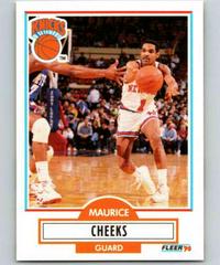 Maurice Cheeks #124 Basketball Cards 1990 Fleer Prices