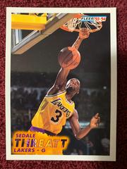 Sedale Threatt #104 Basketball Cards 1993 Fleer Prices