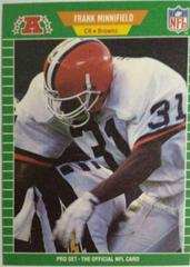Frank Minnifield Football Cards 1989 Pro Set Prices