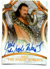 Jake 'The Snake' Roberts #A-JS Wrestling Cards 2018 Topps Legends of WWE Autographs Prices