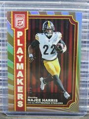 Najee Harris [Gold] #PM-7 Football Cards 2023 Panini Donruss Elite Playmakers Prices
