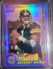 Anthony Wright [Refractor] #44 Football Cards 2000 Topps Chrome Prices