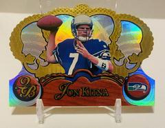 Jon Kitna [Gold Holofoil] #127 Football Cards 1997 Pacific Crown Royale Prices