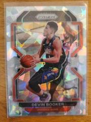 Devin Booker [Silver Wave] Basketball Cards 2021 Panini Prizm Prices