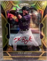 Kris Bryant [Autograph Gold] #47 Baseball Cards 2022 Panini Chronicles Certified Prices