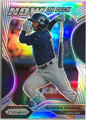 Wander Franco [Holo] #NOD-1 Baseball Cards 2020 Panini Prizm Now on Deck Prices