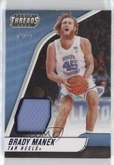 Brady Manek [Blue] Basketball Cards 2022 Panini Chronicles Draft Picks Threads Rookie Memorabilia Prices