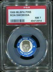 Ron Swoboda Baseball Cards 1969 MLBPA Pins Prices
