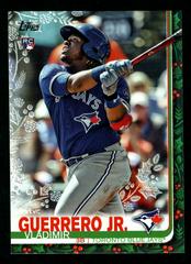 Vladimir Guerrero Jr. [Metallic] #HW167 Baseball Cards 2019 Topps Holiday Mega Box Prices