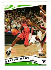 Jason Hart #27 Basketball Cards 2005 Topps Prices
