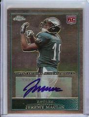 Jeremy Maclin [Autograph] #TC160 Football Cards 2009 Topps Chrome Prices