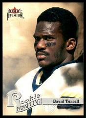 David Terrell #2 RR Football Cards 2001 Fleer Premium Rookie Revolution Prices