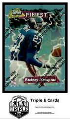 Rodney Hampton [Refractor] Football Cards 1995 Topps Finest Boosters Prices
