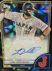 Lars Nootbaar [Black Difractor] #AV-LN Baseball Cards 2023 Topps World Classic Autographs Prices