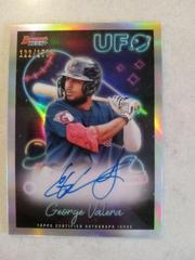 George Valera #UFOA-GV Baseball Cards 2022 Bowman's Best UFO Autographs Prices