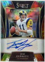 Jim Everett [Tie Dye] #SSP-JEV Football Cards 2021 Panini Select Signatures Select Prices