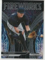 Trey Sweeney #F-TS Baseball Cards 2021 Panini Prizm Draft Picks Fireworks Prices