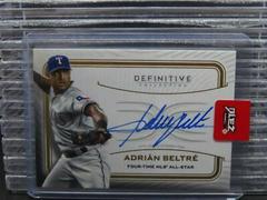 Adrian Beltre #LAC-ABE Baseball Cards 2023 Topps Definitive Legendary Autograph Collection Prices