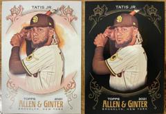 Fernando Tatis Jr. [Mini Black] #35 Baseball Cards 2021 Topps Allen & Ginter X Prices