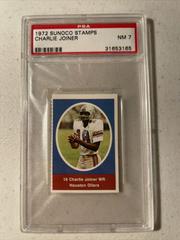 Charlie Joiner Football Cards 1972 Sunoco Stamps Prices