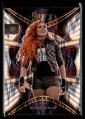 Becky Lynch [Flash Prizm] #12 Wrestling Cards 2022 Panini Select WWE Phenomenon Prices