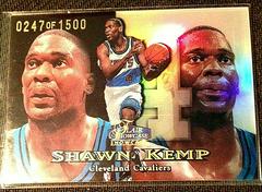 Shawn Kemp Row 1 #12 Basketball Cards 1998 Flair Showcase Prices