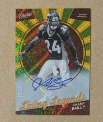 Champ Bailey [Autograph Gold] #LL-8 Football Cards 2023 Panini Prestige Living Legends Prices