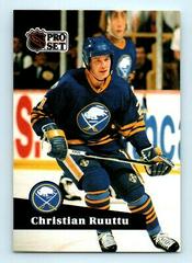 Christian Ruuttu [French] Hockey Cards 1991 Pro Set Prices