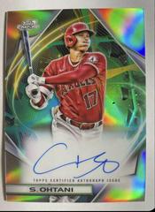 Shohei Ohtani #CCA-SO Baseball Cards 2022 Topps Cosmic Chrome Autographs Prices