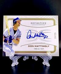 Don Mattingly Baseball Cards 2023 Topps Definitive Legendary Autograph Collection Prices