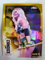 Candice LeRae [Gold] #77 Wrestling Cards 2020 Topps WWE Chrome Prices