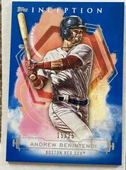 Andrew Benintendi [Blue] #84 Baseball Cards 2019 Topps Inception Prices
