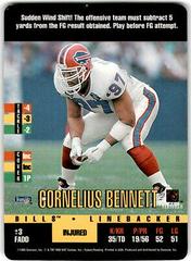 Cornelius Bennett Football Cards 1995 Panini Donruss Red Zone Prices