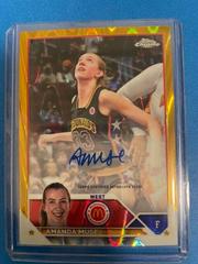 Amanda Muse [Gold RayWave] #CA-AM Basketball Cards 2023 Topps Chrome McDonald's All American Autographs Prices