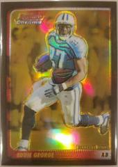 Eddie George [Gold Refractor] Football Cards 2003 Bowman Chrome Prices
